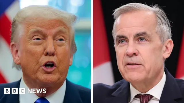 Mark Carney confronts Trump amid rising trade tensions