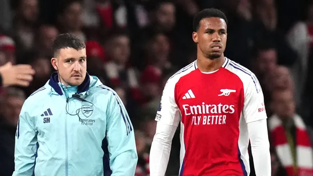 Arsenal fears defensive crisis as Gabriel suffers injury ahead of Real Madrid clash