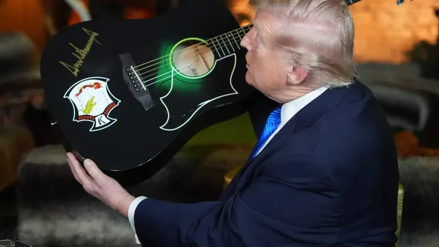 Donald Trump visits Graceland and shares his favorite Elvis song