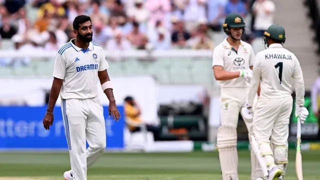 Sam Konstas dominates Jasprit Bumrah with 34 runs in Test debut