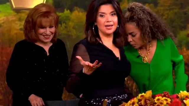 Joy Behar causes chaos by switching chairs on The View