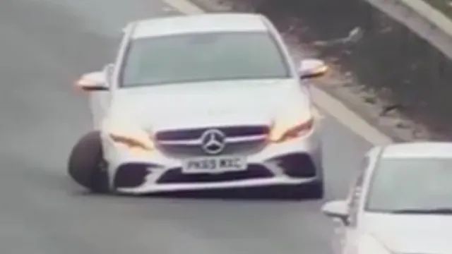 Omar Makhluf sentenced for driving on M1 with a missing wheel