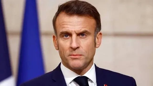 French President Macron says student protesters are being exploited by political forces