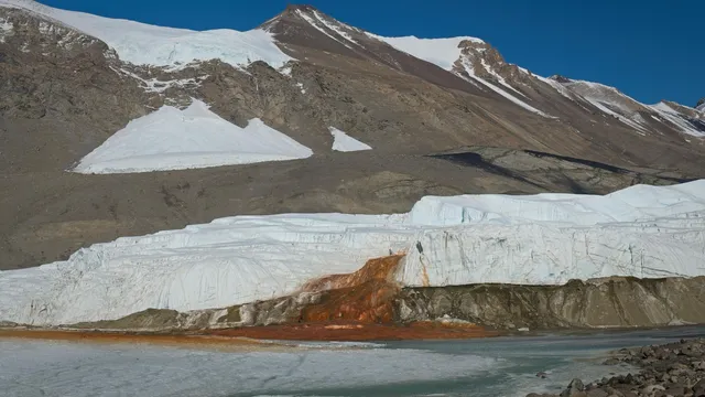 Scientists discover ancient seawater origins of Antarctica's Blood Falls