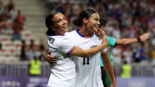 U.S. Women’s Soccer Team Dominates Zambia in Olympic Opener