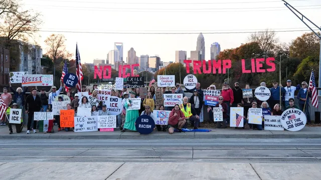 Trump's crackdown results in over 370 arrests in Charlotte