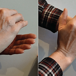 Figure 3: Freehand wedging gesture