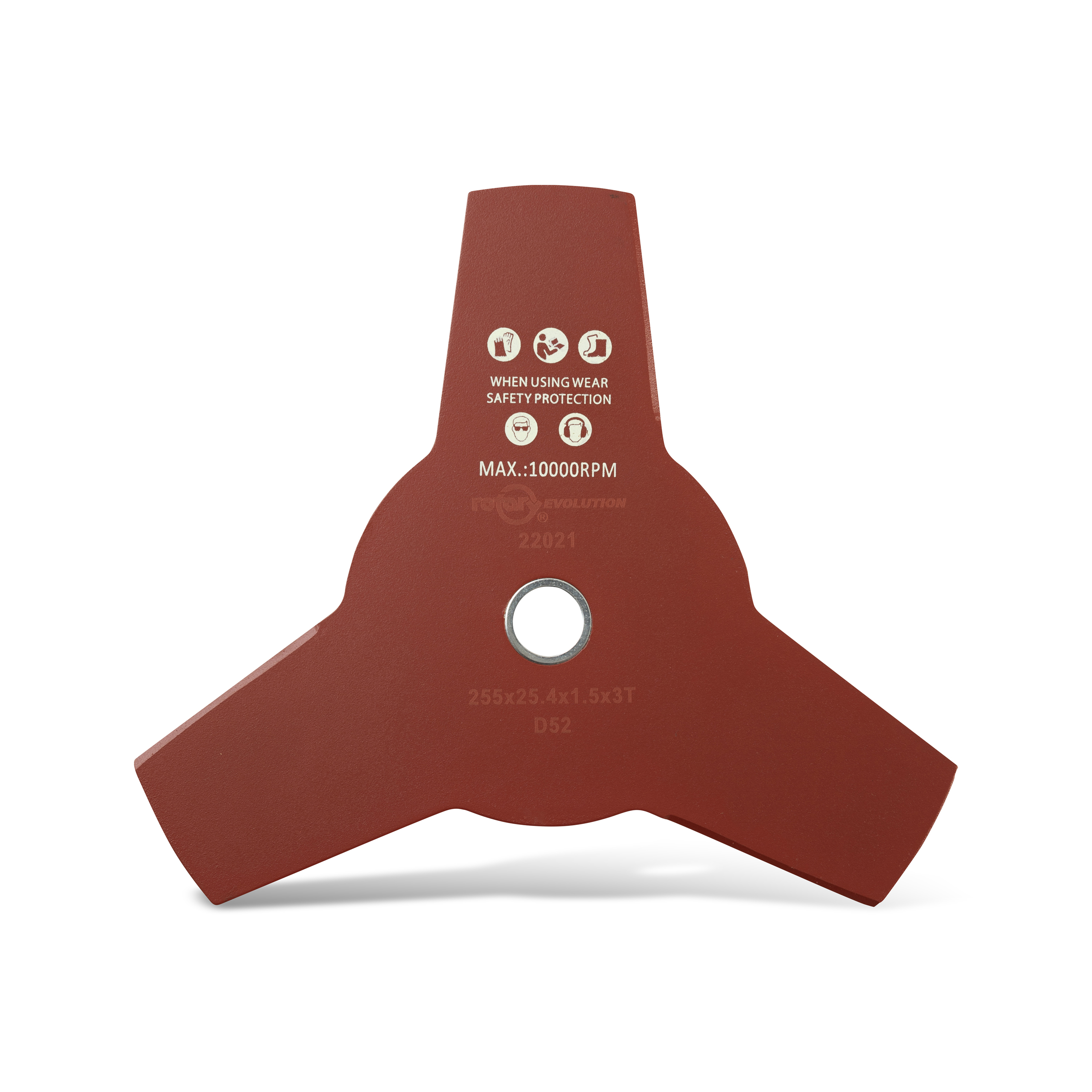 22021-UNIVERSAL BRUSHCUTTER BLADE 3-TOOTHED, FLAT - JAPANESE DESIGN 22021-UNIVERSAL BRUSHCUTTER BLADE 3-TOOTHED, FLAT - JAPANESE DESIGN
