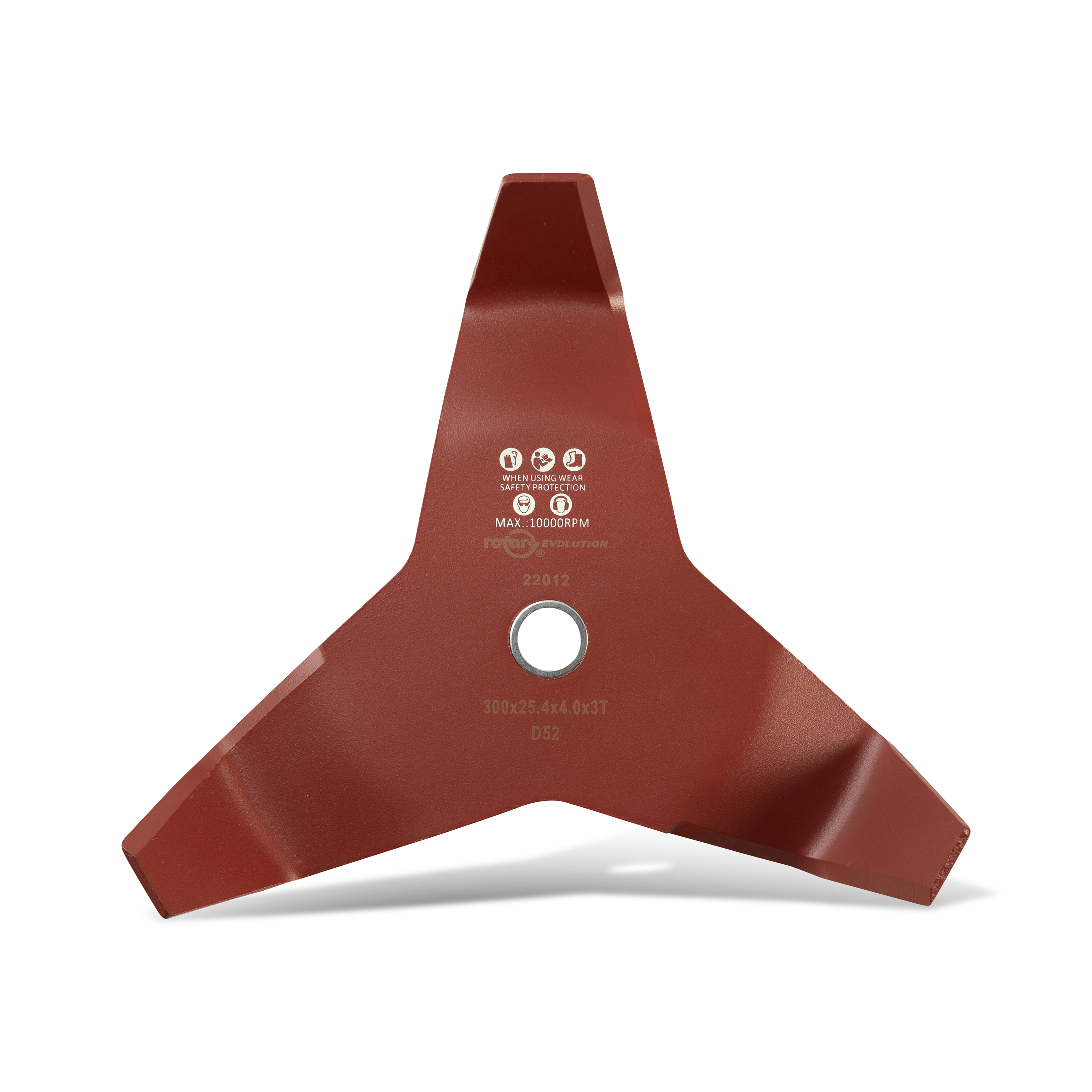 22012-UNIVERSAL BRUSHCUTTER BLADE 3-TOOTHED, 45 DEGREES ANGLED 22012-UNIVERSAL BRUSHCUTTER BLADE 3-TOOTHED, 45 DEGREES ANGLED