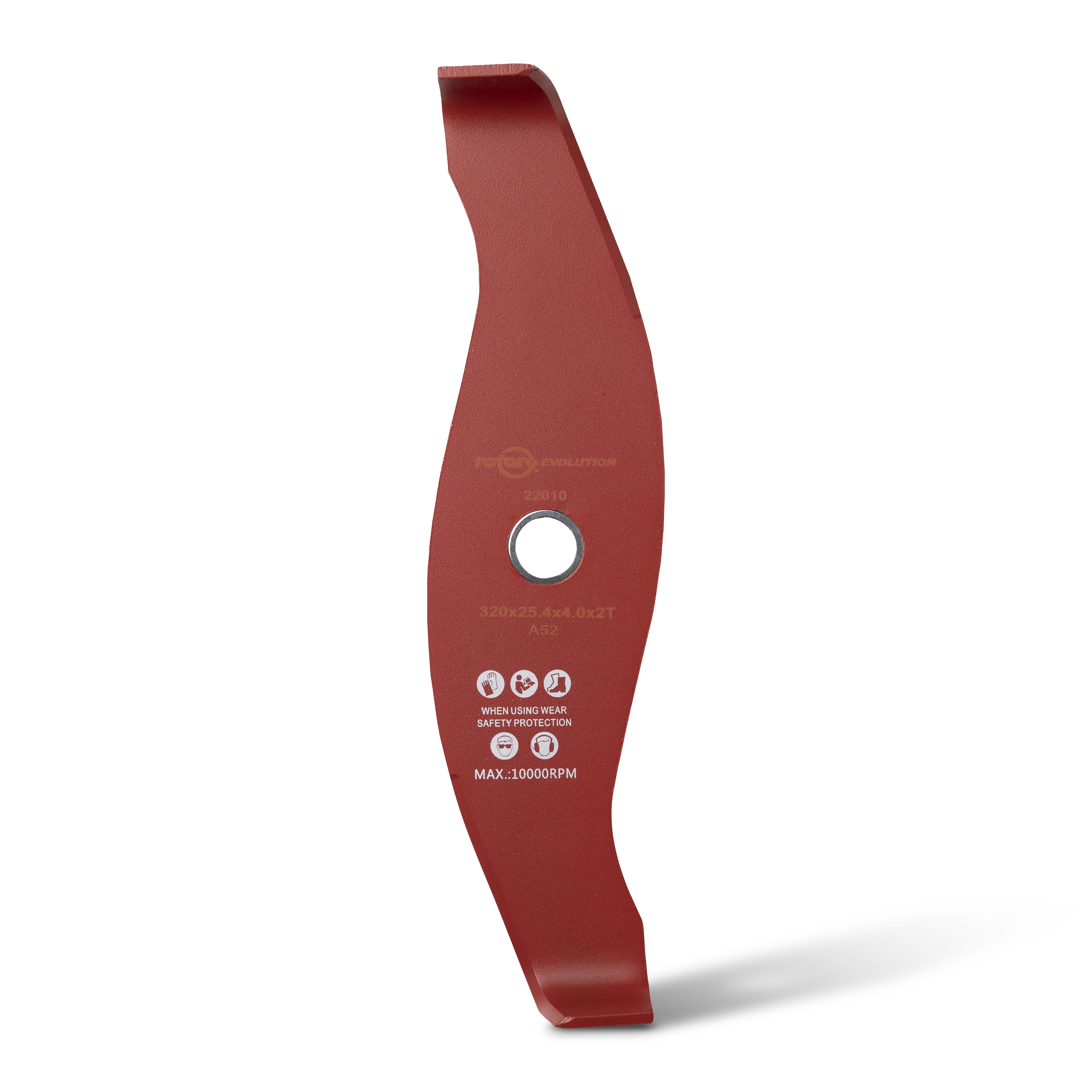 22010-UNIVERSAL BRUSHCUTTER BLADE 2-TOOTHED; S-SHAPE, 90 DEGREES ANGLED