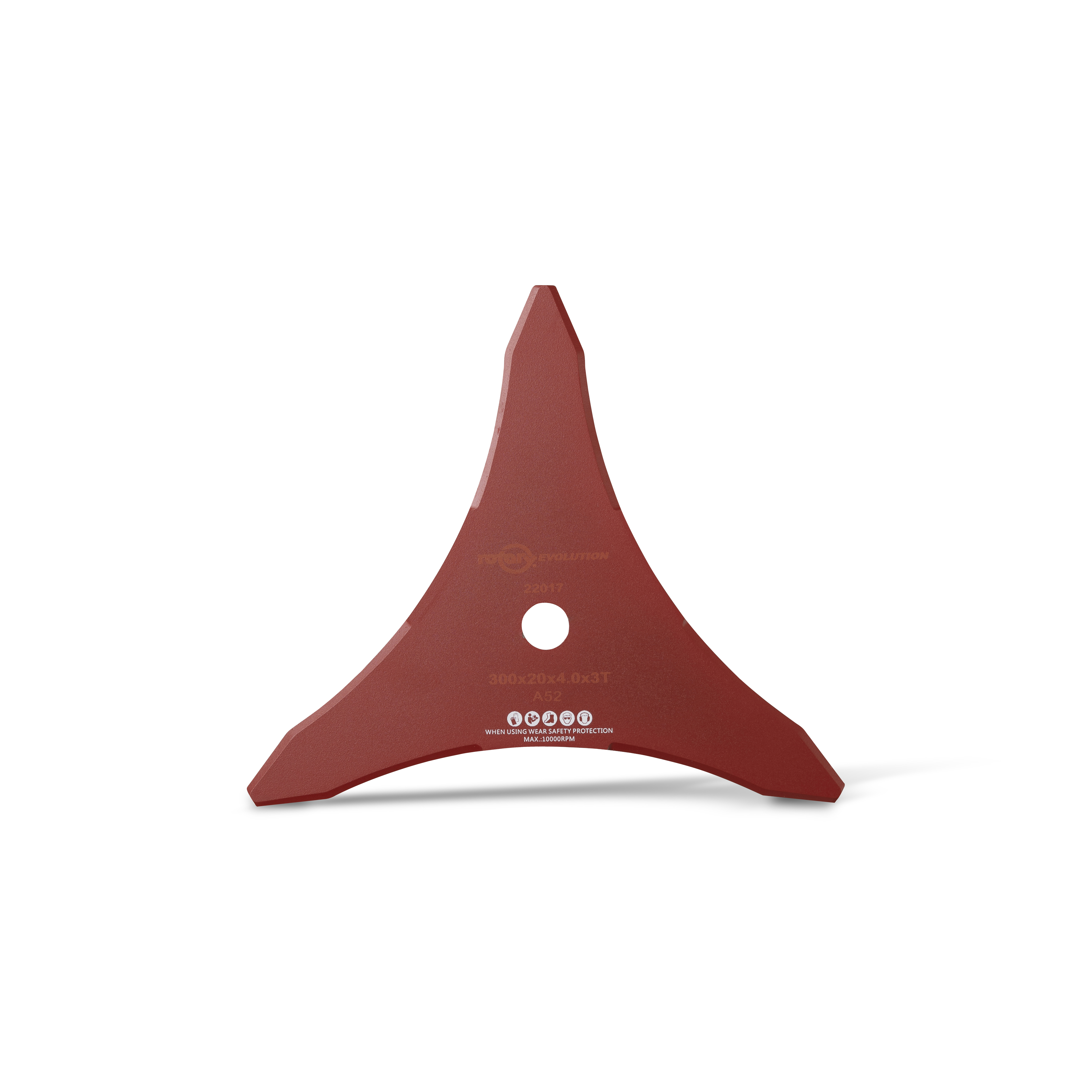 22017-UNIVERSAL BRUSHCUTTER BLADE 3-TOOTHED, FLAT