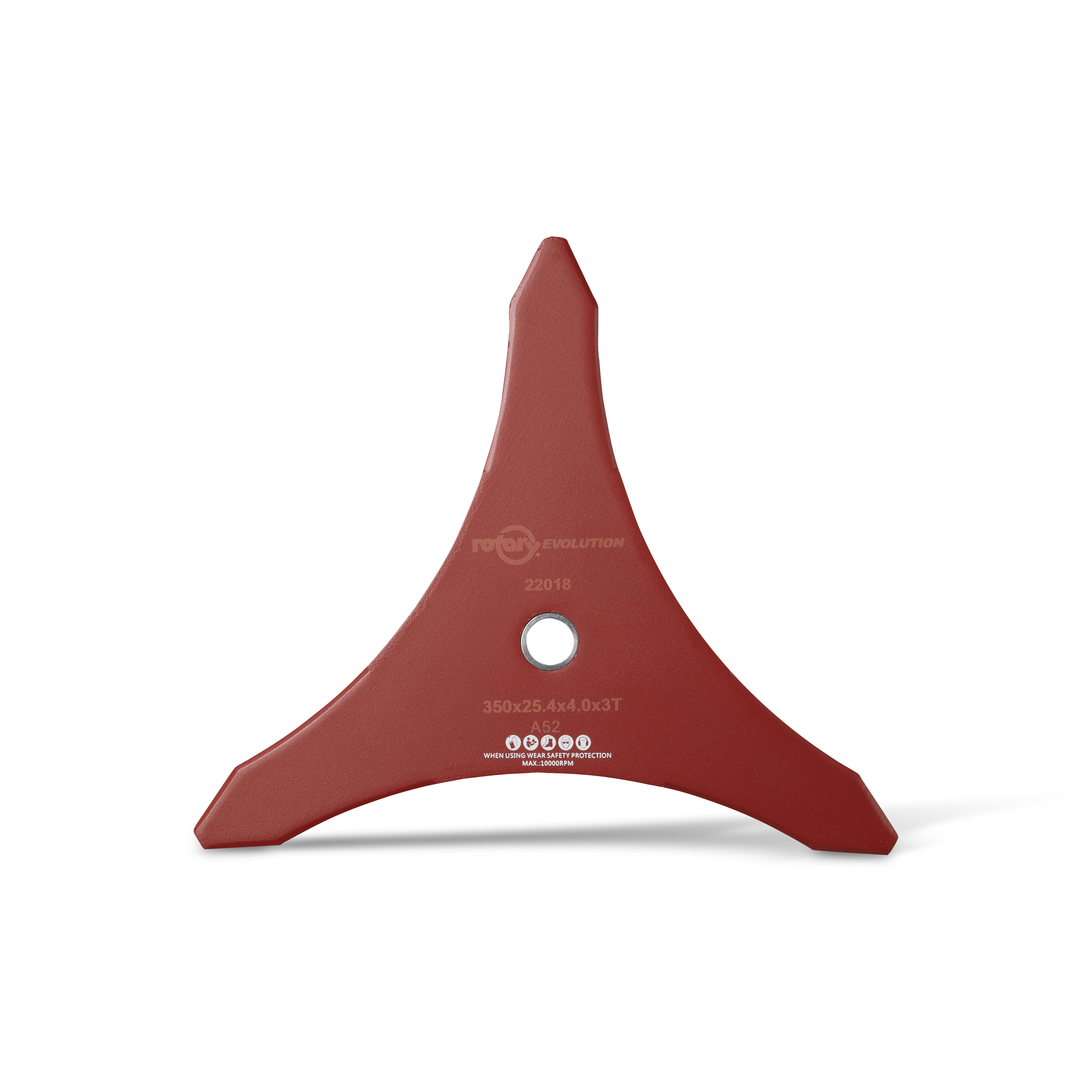 22018-UNIVERSAL BRUSHCUTTER BLADE 3-TOOTHED, FLAT