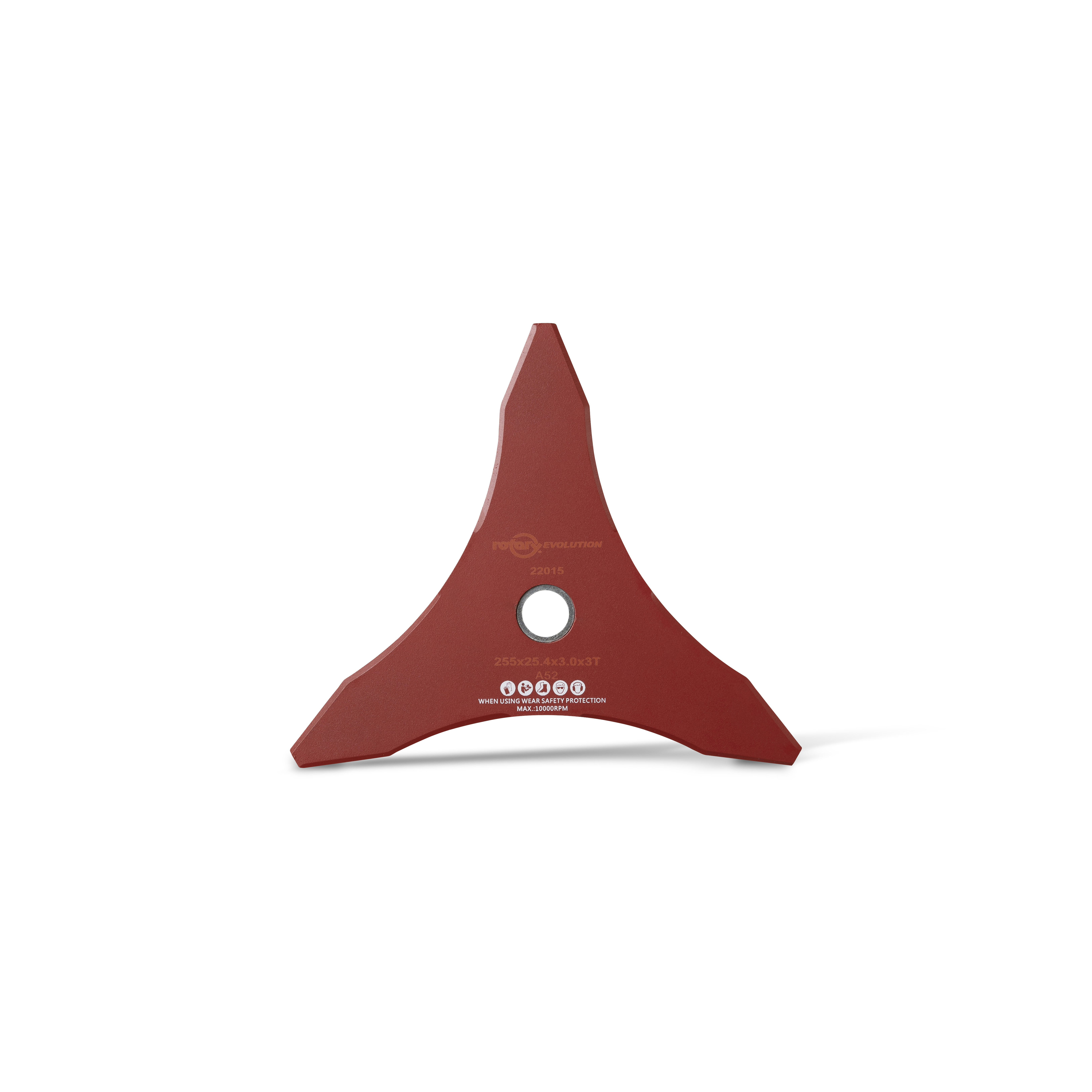 22015-UNIVERSAL BRUSHCUTTER BLADE 3-TOOTHED, FLAT