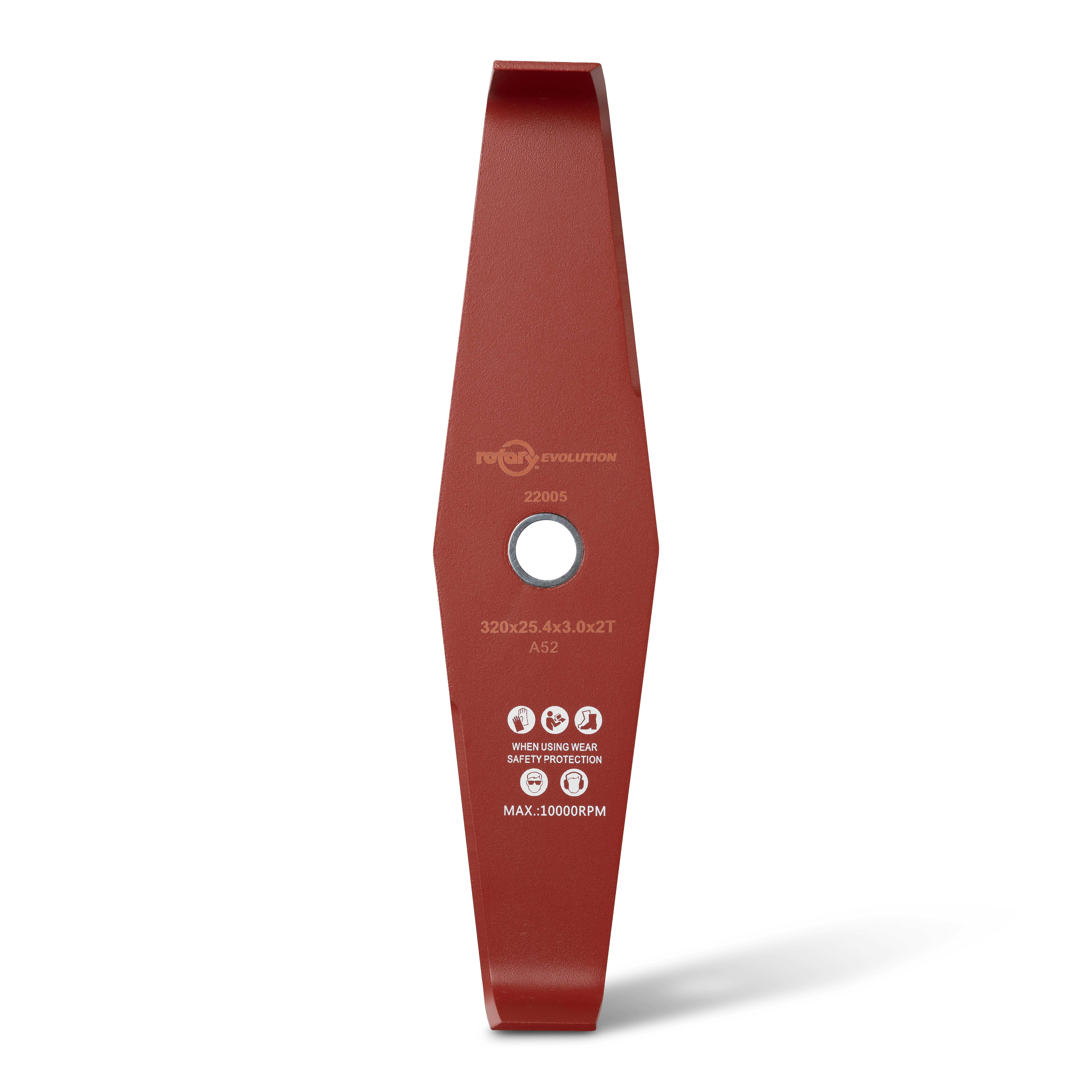 22005-UNIVERSAL BRUSHCUTTER BLADE 2-TOOTHED, 90 DEGREES ANGLED