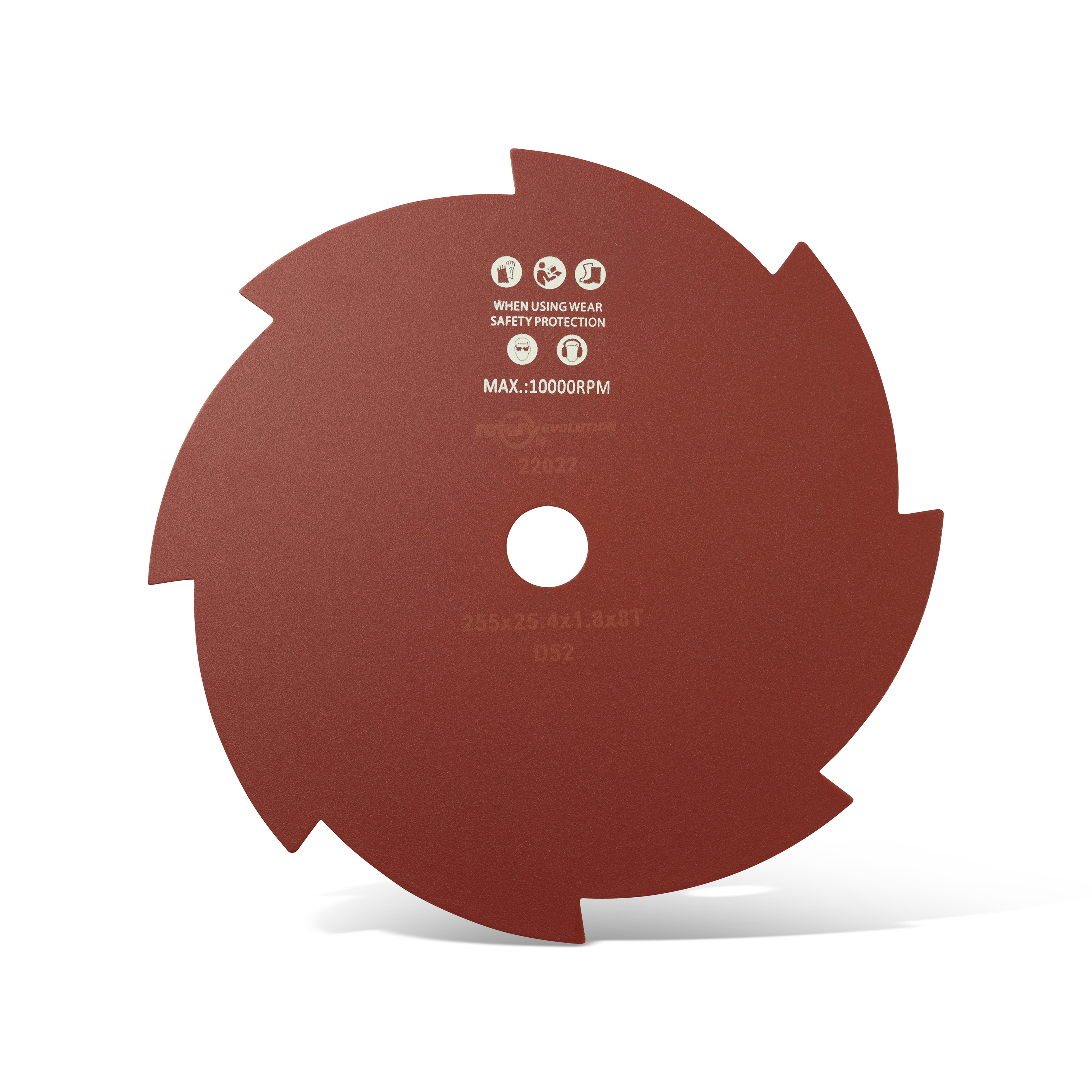 22022-UNIVERSAL BRUSHCUTTER BLADE 8-TOOTHED, DISK 22022-UNIVERSAL BRUSHCUTTER BLADE 8-TOOTHED, DISK