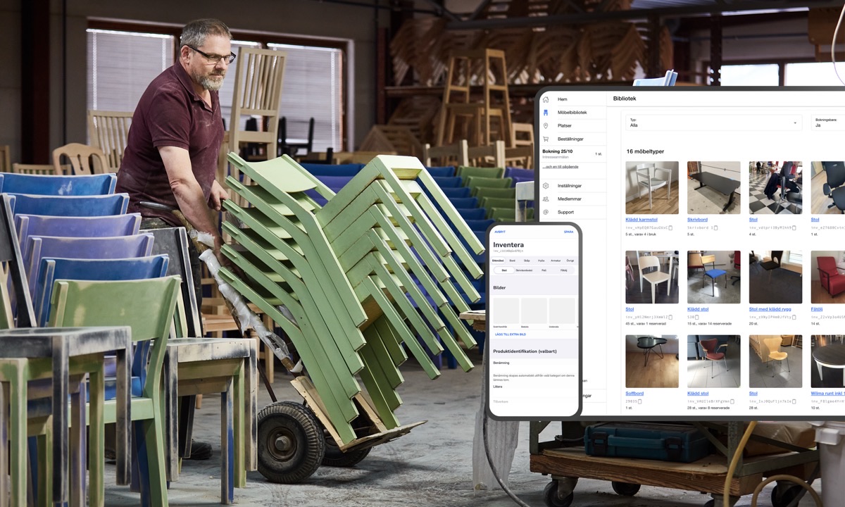 Möbler i Stolsfabriken