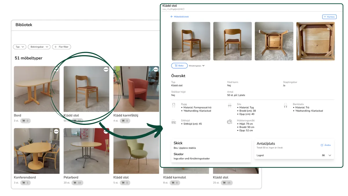 Hjälpcenter - möbelbib