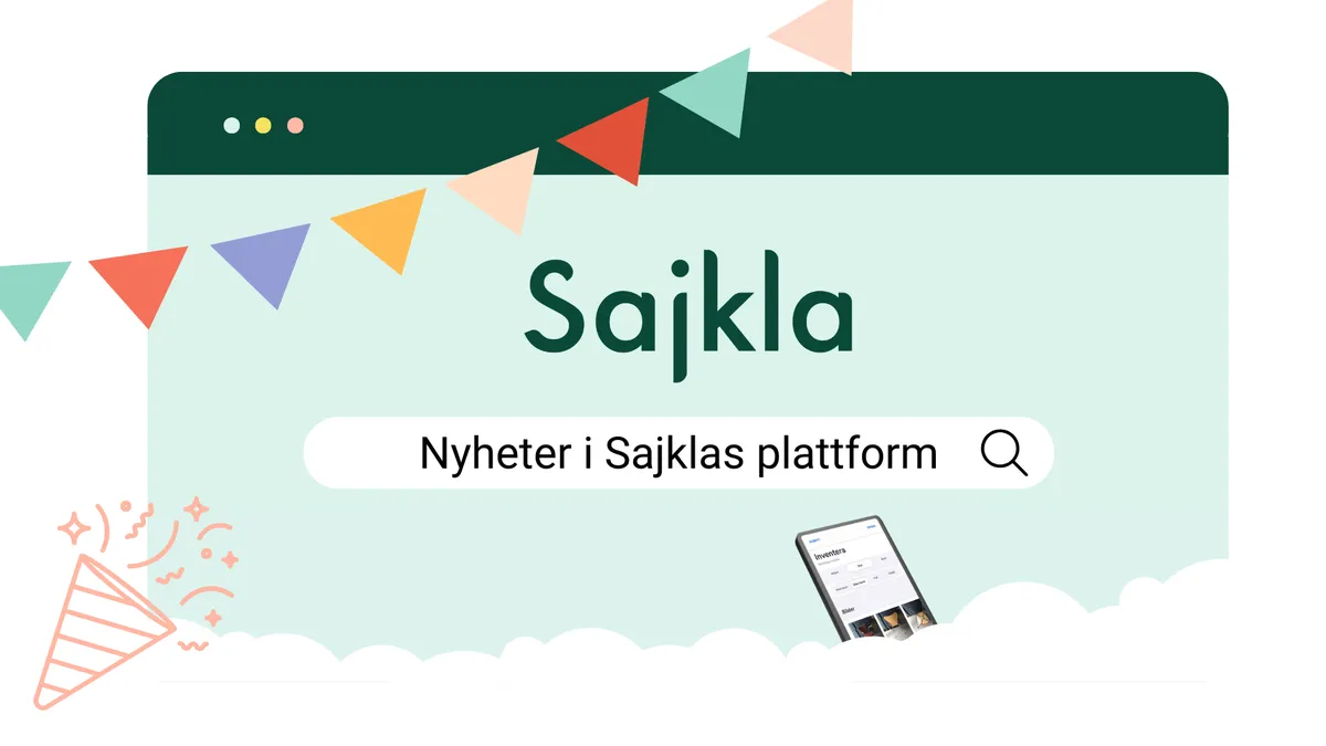 Nyheter i Sajklas plattform.vit bg