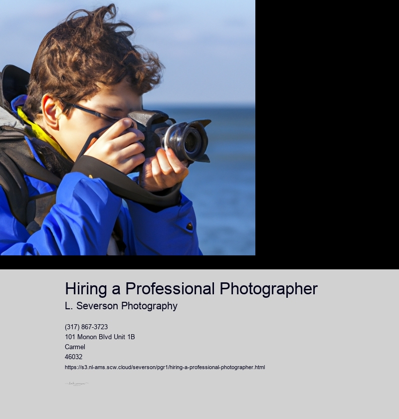 Hiring a Professional Photographer