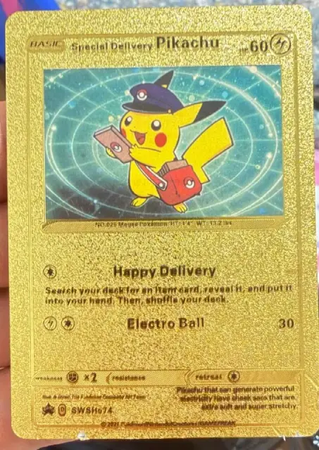 Special Delivery Pikachu SWSH074 (кастом) — Тбилиси — 40 ₾
