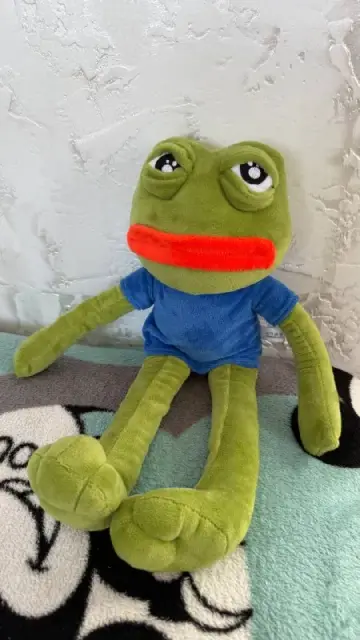 Плюшевый лягушонок Pepe 45 см — Батуми — 40 ₾