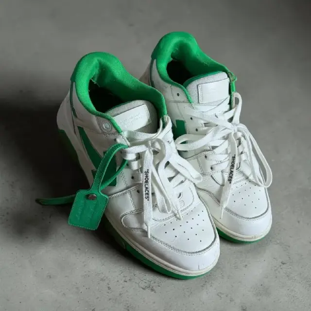 Off-White Out Of Office (O0O) Low White Green — Тбилиси — 43 550 ₾