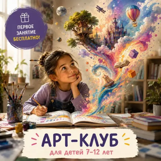 Онлайн арт-клуб для детей — Тбилиси