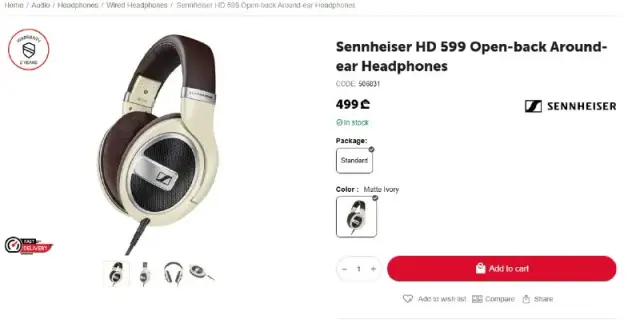 Sennheiser HD 599 — Батуми