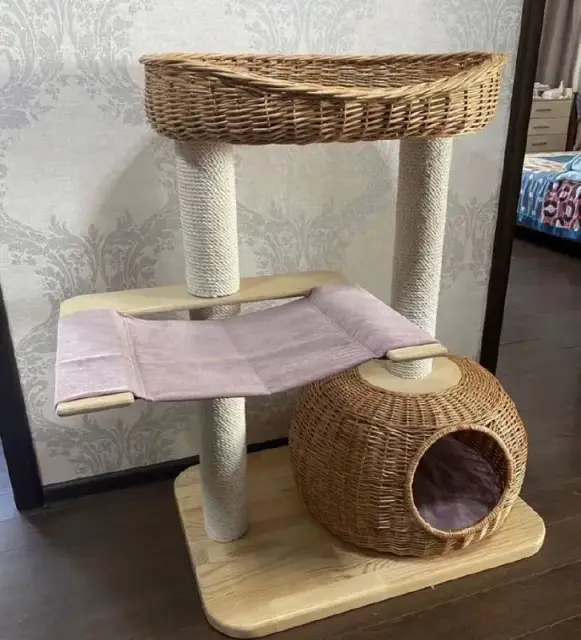 Кошачий домик из лозы — Тбилиси — 4 000 ₽