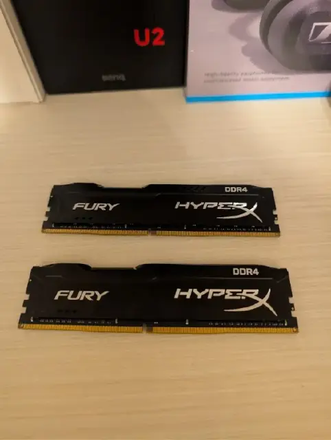 Kingston HyperX FURY 16GB (2×8GB) 3200MHz DDR4 RAM — Тбилиси — 270 ₾