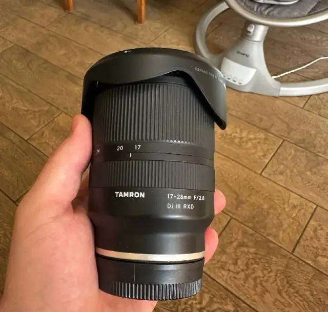 Tamron 17-28mm f/2.8 Di III RXD Lens (Sony E) в идеальном состоянии 1600 лари — Tbilisi — 1,600 ₾