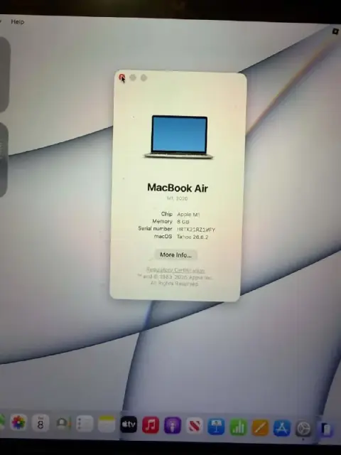 MacBook Air M1 2020 — 8GB / 256GB* Продаю MacBook Air на процессоре Apple M1, серебристого цвета. • — Батуми — 1 350 ₾