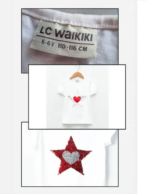 Футболка Waikiki на девочку 5-6 лет — Тбилиси — 5 ₾
