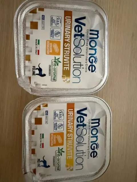 Monge VetSolution urinary корм для кошек паштет, 2 упаковки — Тбилиси — 4 ₾