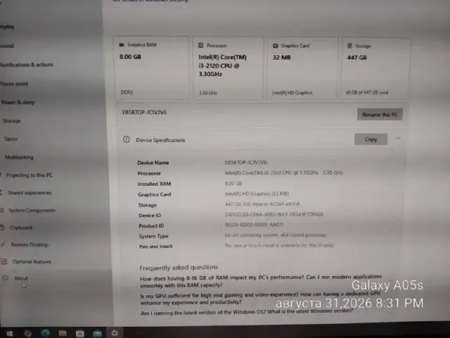 SSD работает отлично, прилагается динамики, видеогласс, клавиатура, Mouse, все аксессуары за 500 Лар — Тбилиси — 500 ₾
