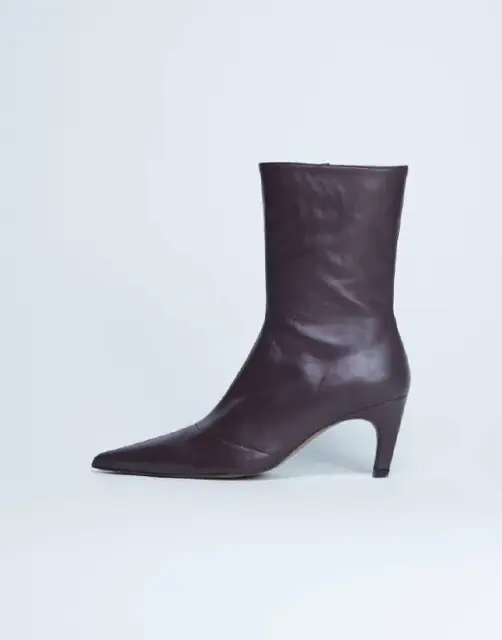TOPSHOP Taz кожаные полусапоги на каблуке — Тбилиси — 180 ₾