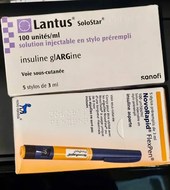 Инсулиновые картриджи Lantus Solostar, Novorapid FlexPen — Ереван — 25 000 ֏