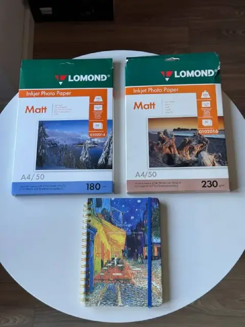 Фотобумага Lomond A4, 2 пачки — Tbilisi — 40 ₾
