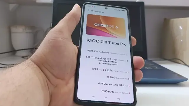 IQOO Z10 Turbo Pro Snapdragon 8S Gen 4. — Батуми — 700 ₾