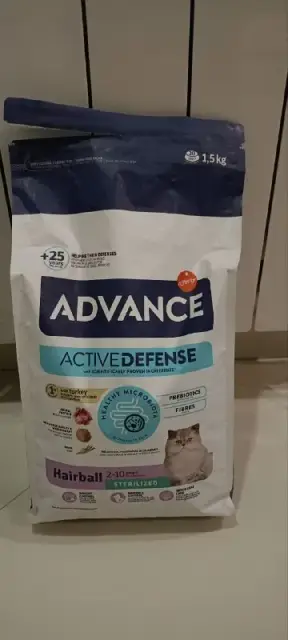 Сухой корм Advance Sterilized Hairball для кошек — Батуми — 40 ₾