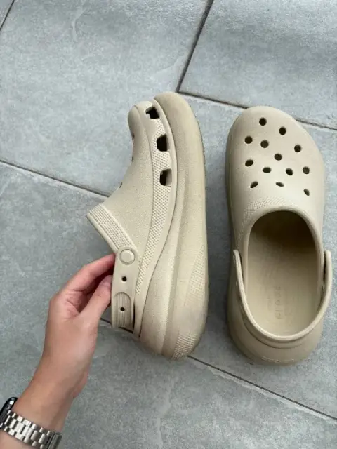 Crocs оригинал бежевые на платформе 39 — Tbilisi — 50 ₾