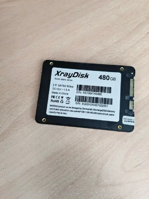 SSD 480 Gb SATA 3 — Батуми — 150 ₾