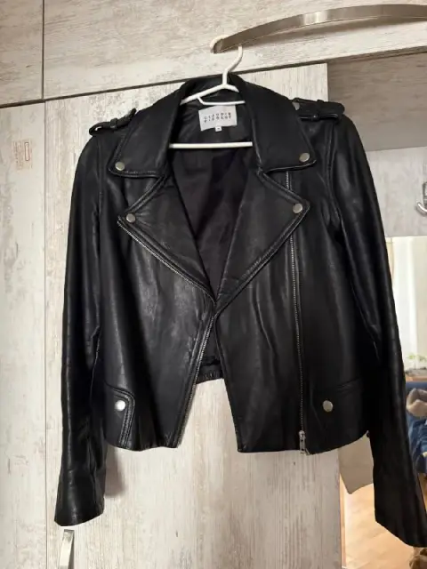 Claudie Pierlot leather jacket (same brand group as Maje and Sandro) — Тбилиси — 300 ₾