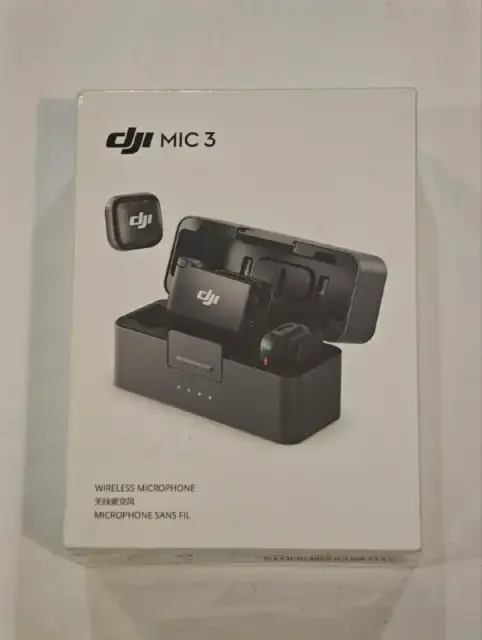 DJI Mic 3 2 TX + 1 RX + Charging, новый — Батуми — 750 ₾