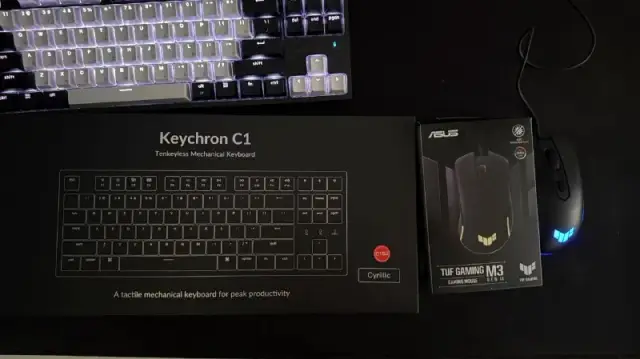 Keychron C1 и Asus TUF Gaming Mouse M3 Gen 2 — Батуми — 120 ₾
