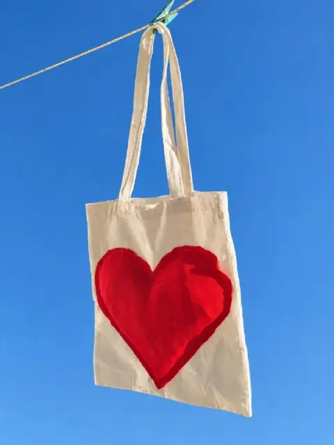 handmade. (Upcycling) Сердце объёмное. Размер 32×38 см — Тбилиси — 10 ₾
