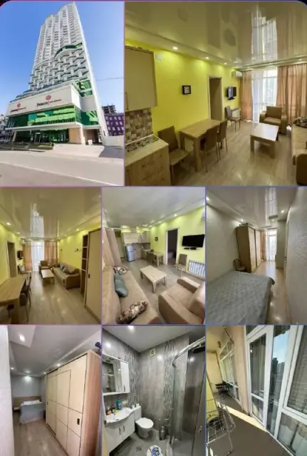 2 комнатная квартира, в доме премиум класса #Мега #Палас, #район #Батуми Мол. — Батуми