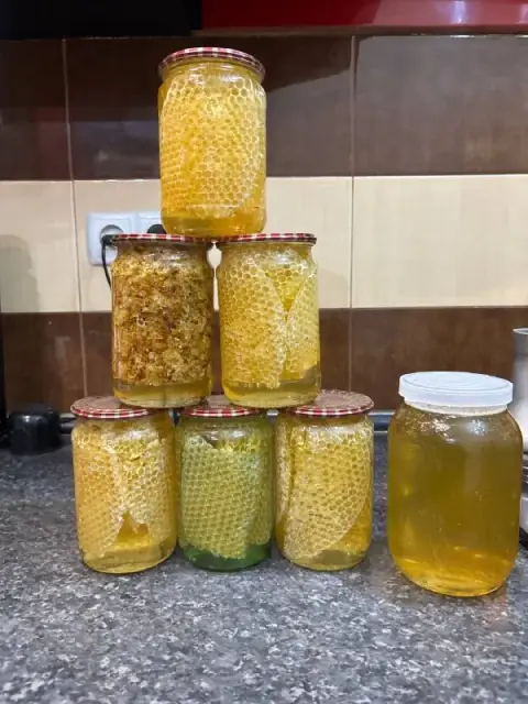 Мёд натуральный, новый урожай и рамки — Ереван