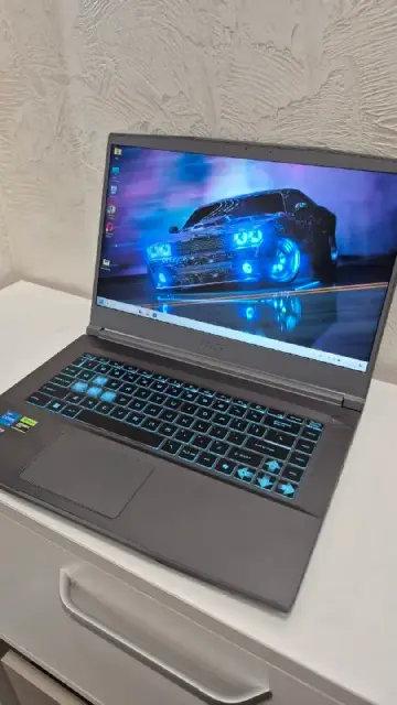 MSI Thin 15 (пробег всего 5 дней) на мощном i5 + RTX 2050. — Батуми — 1 690 ₾