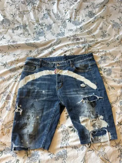 Dsquared2 Slim Jeans / Custom Shorts (Original) — Tbilisi — 200 ₾